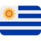 Uruguay emoji on Twitter
